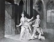 Johann Zoffany David Garrick as Macbeth and Hannah Pritchard as Lady Macbeth Spain oil painting artist
